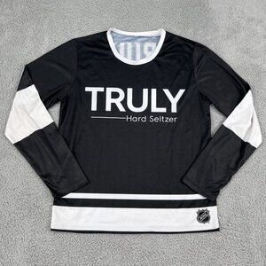 Truly Hard Seltzer Black & White Jersey Sz Medium